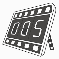 film strip vector illustration