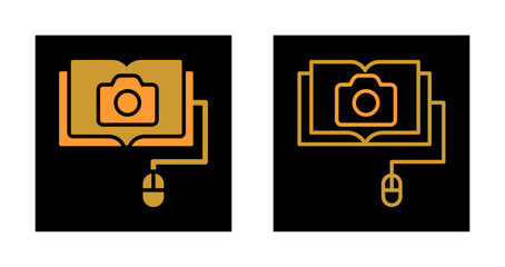 Photography Courses Icon Design