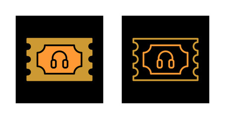 Support Ticket Icon Design