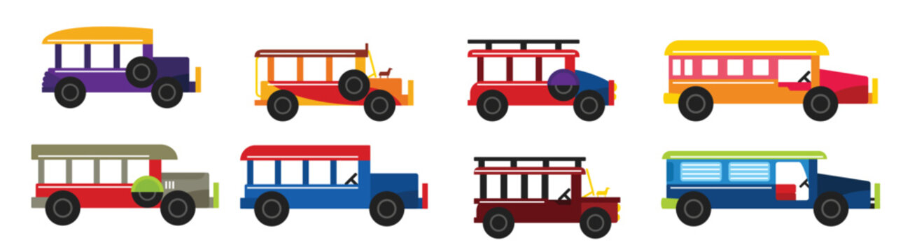 Jeepne jeepney vector