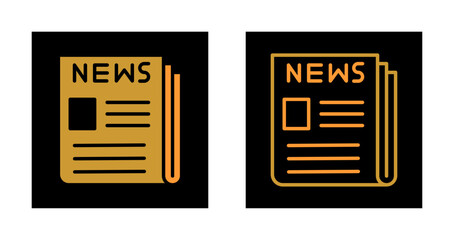 News Bulletin Icon Design