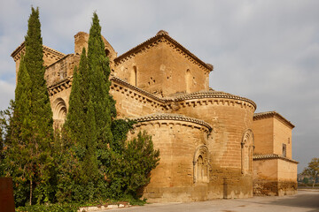 Romanesque monastery of Santa Maria de Sijena. Huesca, Aragon. Spain