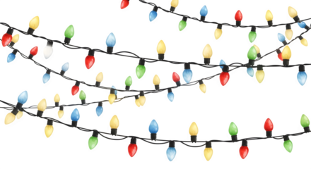 Colorful  String Lights | Holiday Decoration