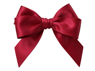 Ultra-Realistic Red Velvet Ribbon Icon