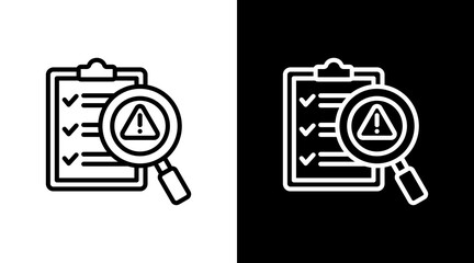 Risk Assessment With Icon Set Design