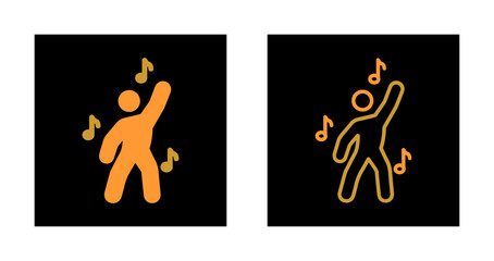 Music and Dance Icon Design