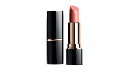 Elegant Lipstick on Transparent Background