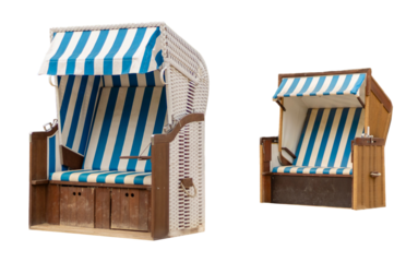 Beach chair presents a great spot for sitting while enjoying sunny days by the ocean. This cut-out design fits well for summer themes and vacations at beach resorts or coastal locations