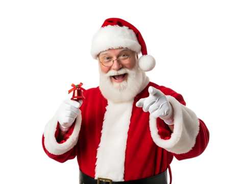 christmas santa claus with transparent background  - Powered by Adobe