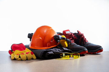 Different personal protective equipment.