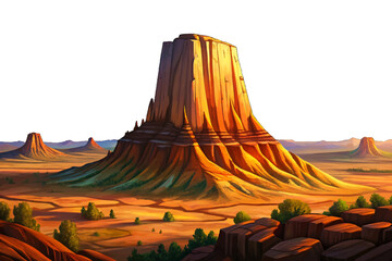 Devils Tower rises as a massive basalt monolith above the plains, holding deep spiritual meaning for Native tribes and representing one of America’s most dramatic stone formations © Evan