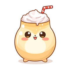 Cute Drink Cartoon Design Very Cool