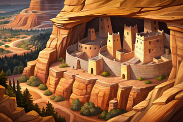 Mesa Verde’s iconic cliff dwellings remain carved into towering rock walls, offering a powerful look into the daily life and ingenuity of the ancestral Pueblo people