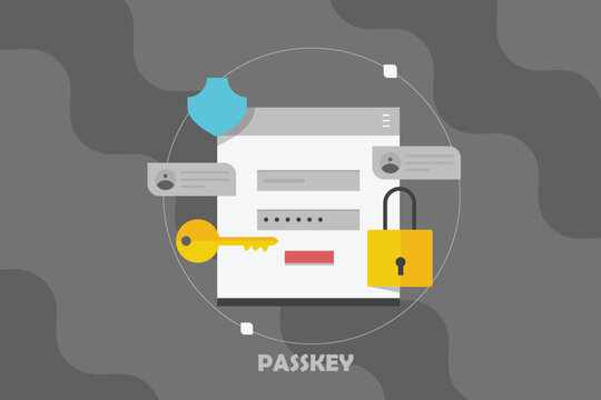 Website, app and online accounts use passkey technology to protect users from cyber attack and online data breaches.