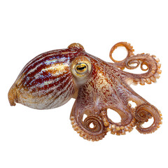 Fototapeta premium octopus isolated on white background