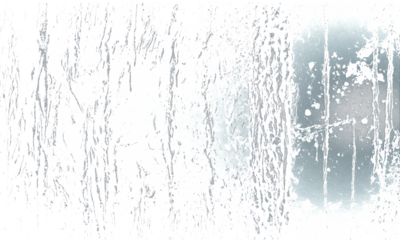 Dark abstract textured surface with teal light accents and organic vertical patterns
