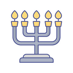 Candles Vector icon which can easily modify or edit