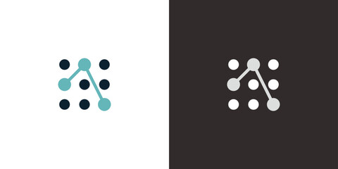 Minimalist lock screen patterns lightdark mode