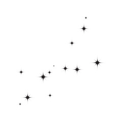 White Background With Random Shooting Star Cluster