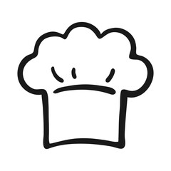 Hand-Drawn Chef Hat Icon