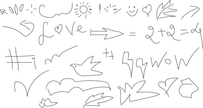 hand drawn designs on white board