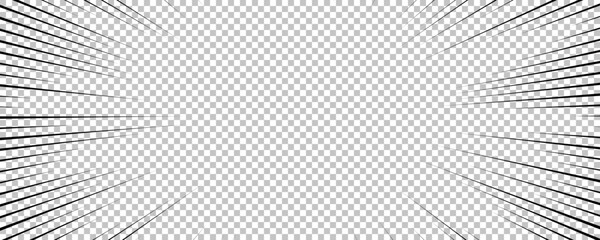 Black comic book transparent background