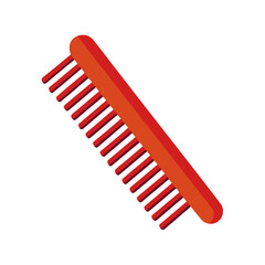 Vector Clip Art Comb on White Background for Web and Graphic Design