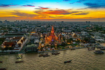 Wat Arun Bangkok City Thailand