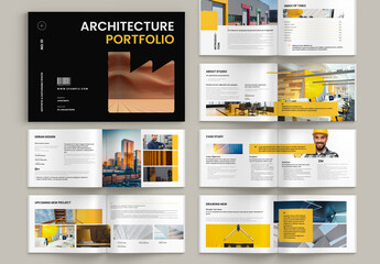Modern Landscape Architecture Portfolio Template