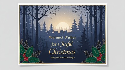 Celebrate the Miracle of Christmas - Traditional Religious Holiday Greeting Card - Wishing You a Season Filled with Faith, Hope, and Divine Love