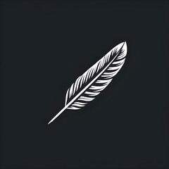feather, feathers, drawing, illustration, icon, vector, graphic, design, lineart, outline, sketch, artistic, decorative, nature, natural, light, soft, delicate, plume, quill, pen, writing, calligraphy