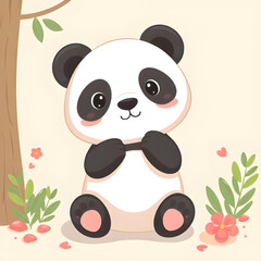 pandacub, pandaillustration, pandacartoon, pandaartwork, pandaemblem, pandavector, pandagraphic, pandalineart, pandadrawing, pandaiconset, cartoonanimal, cutebear, funbear, wildlifeicon, foresticon, b