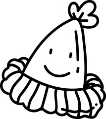 Christmas Party Hat Doodle