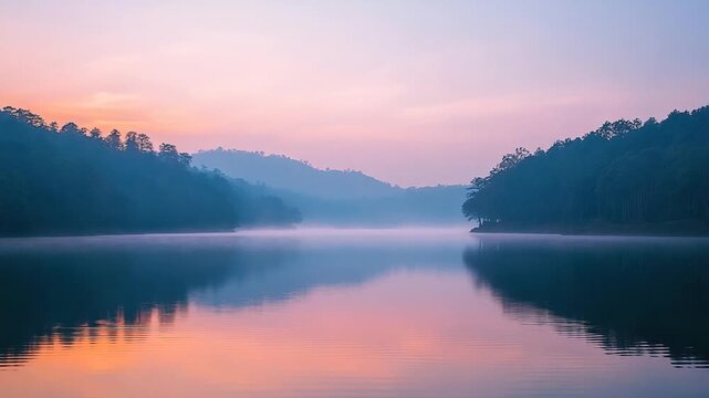 mystical dawn over umiam lake in meghalaya india video