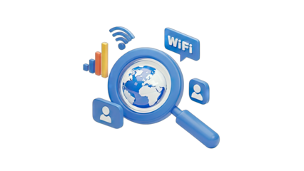 Global Network Search: Magnifying Glass Exploring the World of WiFi