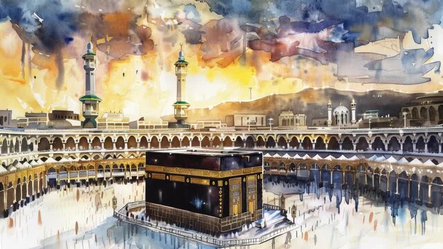 Video A city hall with a clock tower, suitable for use in urban or historical context