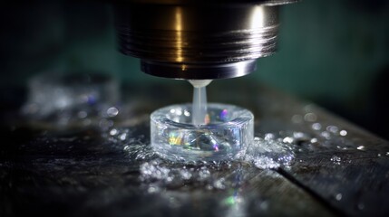 Highspeed robotic polishing machine creates mirrorlike gloss on intricate die components showcasing efficiency
