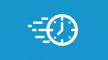 Business concept vector illustration of clock icon set with minute arrow and hour circle design for time is money action