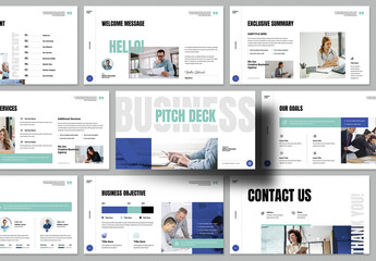 Modern Pitch Deck Presentation