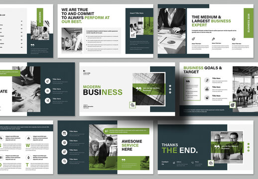 Business Plan Presentation Layout