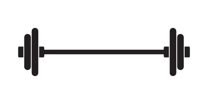 fitness equipment workout and exercise vector illustration