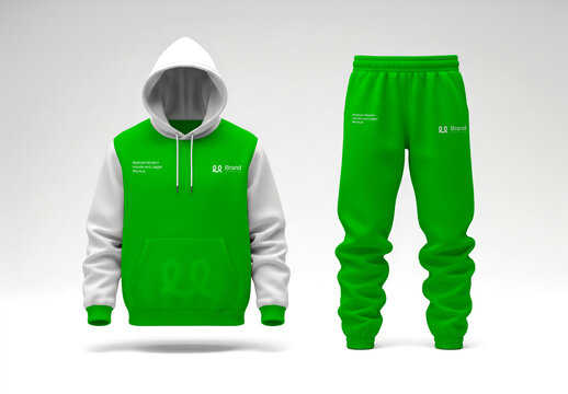 Hoodie And Jogger Mockup