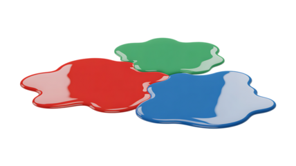 Dripping Paint in multiple colors design