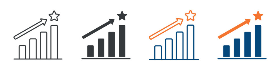 Success Icon Set Multiple Style Collection 