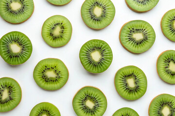 Fototapeta premium slices of kiwi