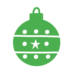 vector christmas balls