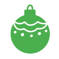 vector christmas balls