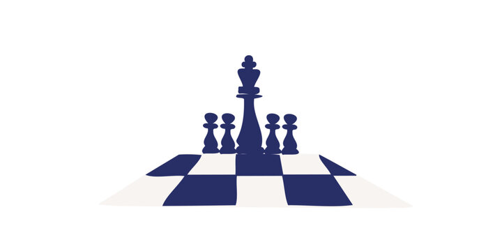 checkerboard style chessboard design