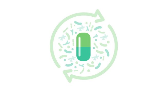 Probiotic bacteria - Healthy nutrition ingredient for therapeutic.