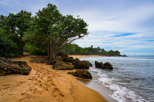 Domes Beach on the west coast of Puerto Rico in the Caribbean Sea